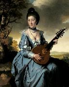 Joseph wright of derby Portrait of Mrs. Robert Gwillym Spain oil painting artist